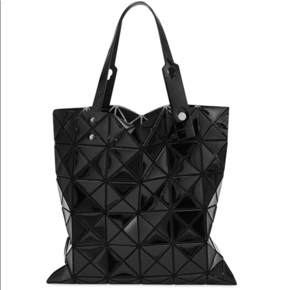 BAO BAO ISSEY MIYAKE Lucent Tote Bag Black